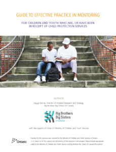 Guide to Mentoring Youth in Care